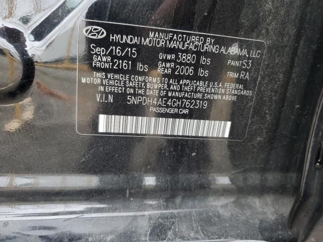 2016 Hyundai Elantra SE