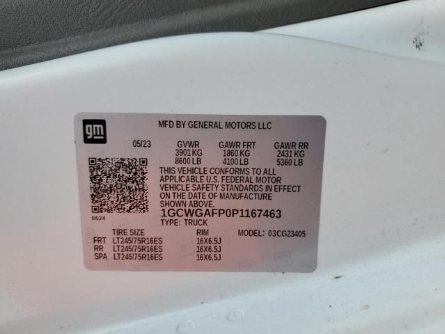 2023 Chevrolet Express G2500