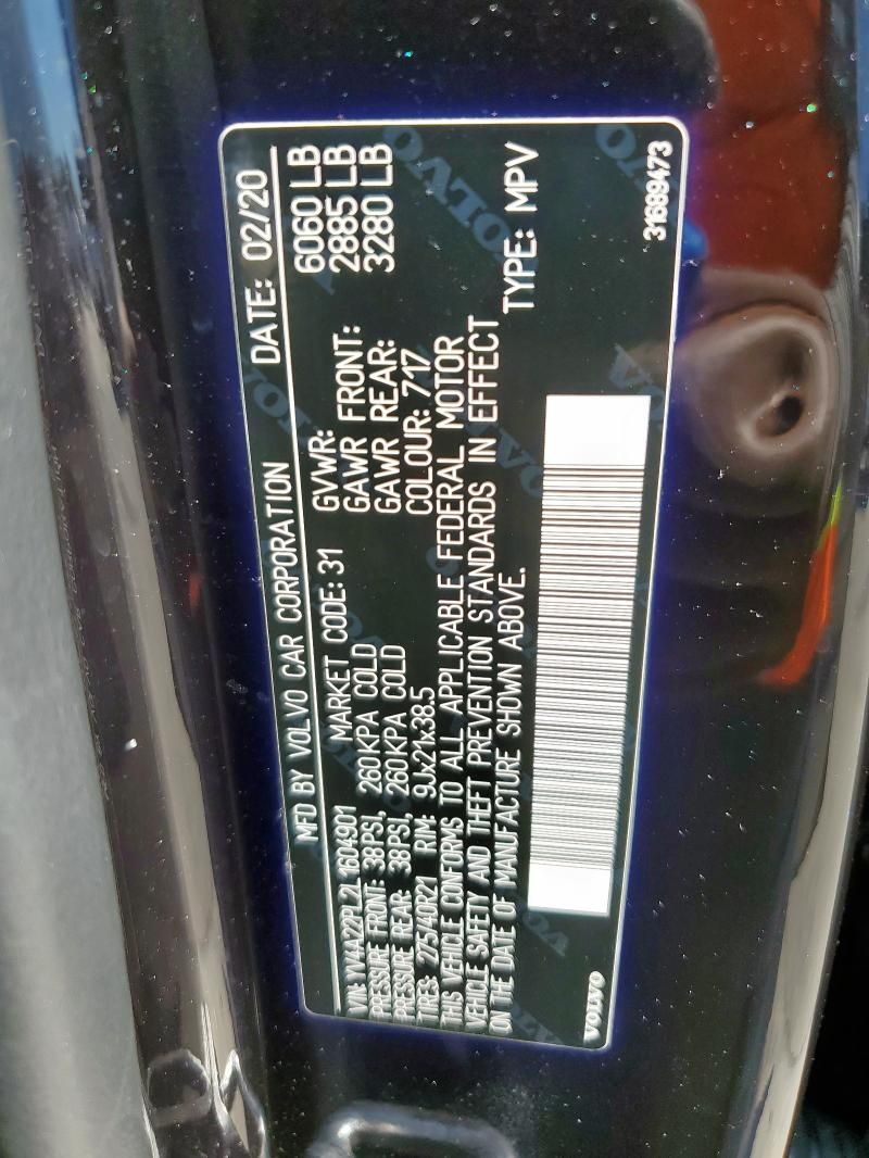 2020 Volvo XC90 T6 Inscription