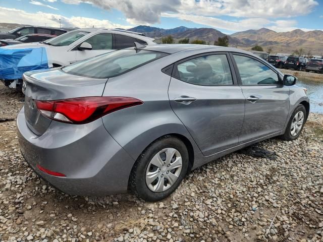 2016 Hyundai Elantra SE