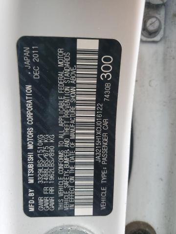 2012 Mitsubishi I Miev es