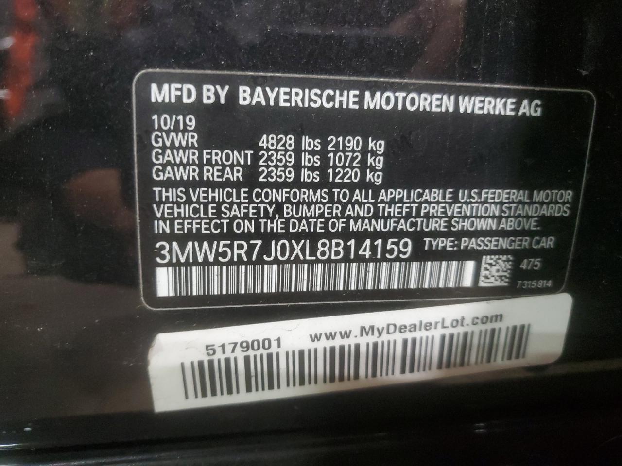2020 BMW 330xi
