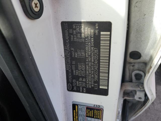 2010 Hyundai Santa fe gls