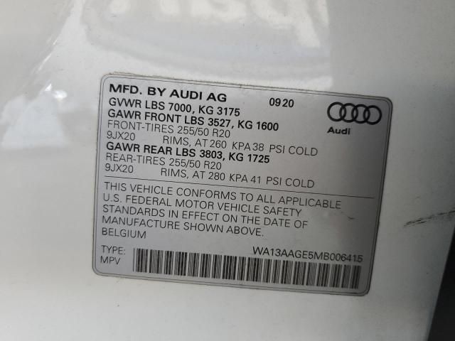 2021 Audi E-TRON Sportback Prestige