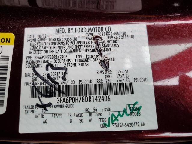 2013 Ford Fusion SE