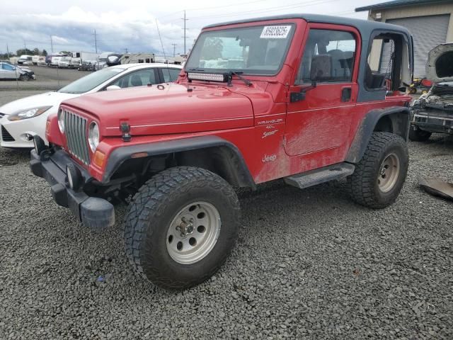 2001 Jeep Wrangler / TJ Sport