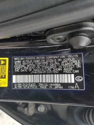 2015 Lexus Ct 200