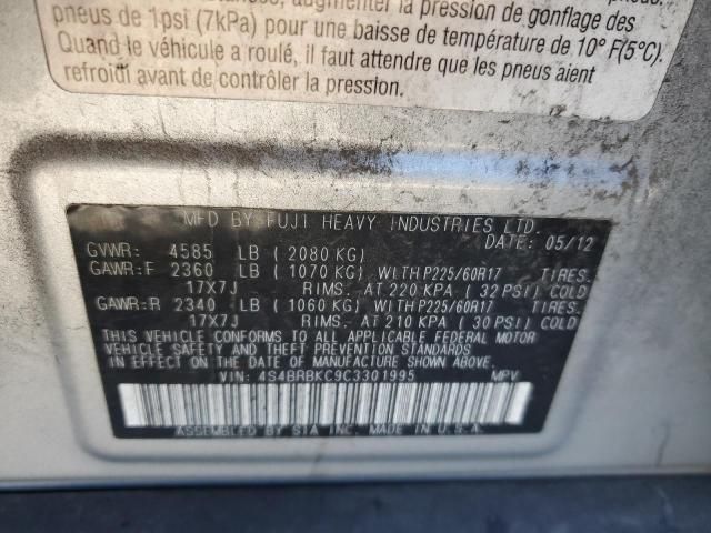 2012 Subaru Outback 2.5I Limited