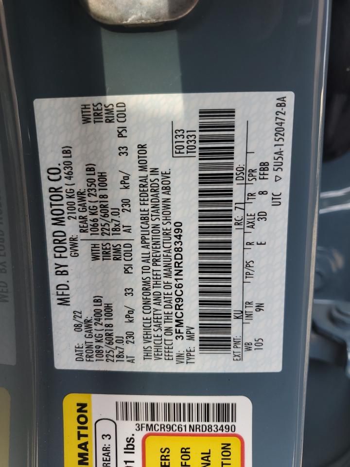 2022 Ford Bronco Sport Outer Banks