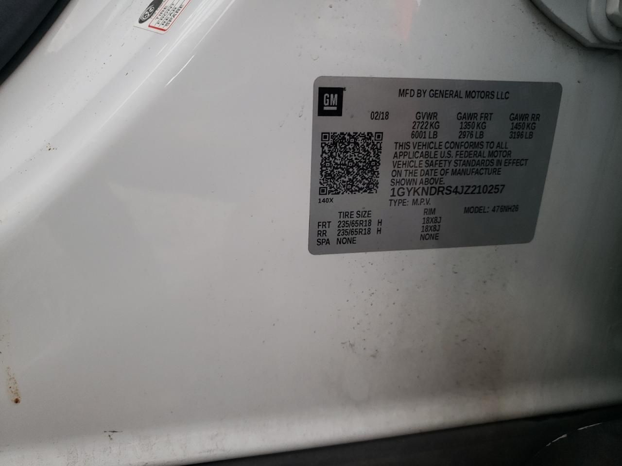 2018 Cadillac XT5 Luxury