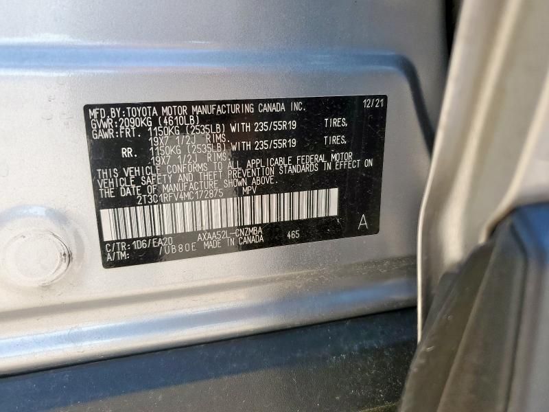 2021 Toyota Rav4 xle Premium