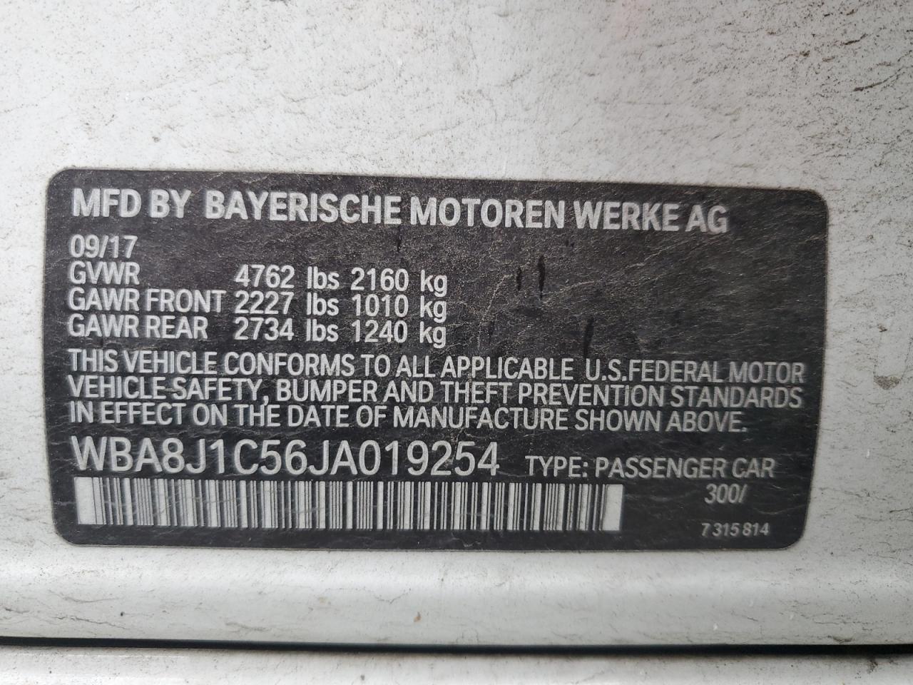 2018 BMW 328 d Xdrive