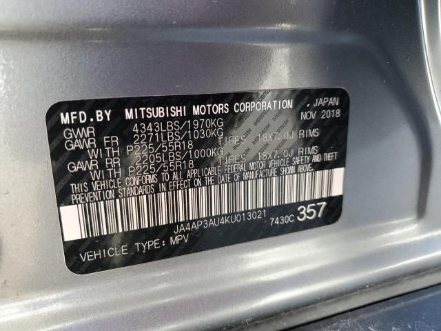 2019 Mitsubishi Outlander Sport ES