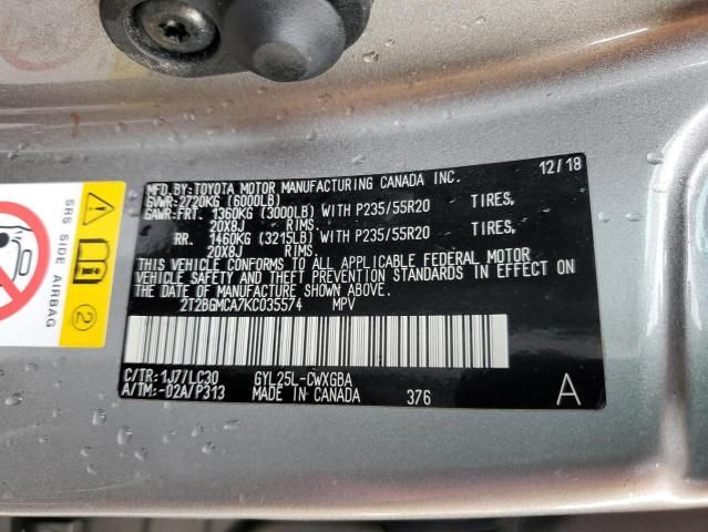 2019 Lexus RX 450H Base
