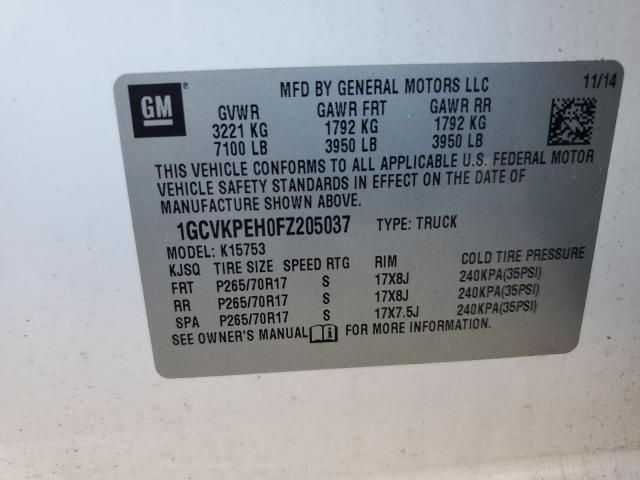 2015 Chevrolet Silverado K1500