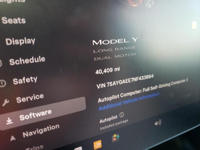 2022 Tesla Model y