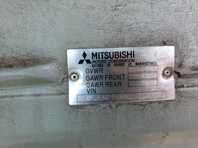 2001 Mitsubishi Fuso FE 639-Semi Truck