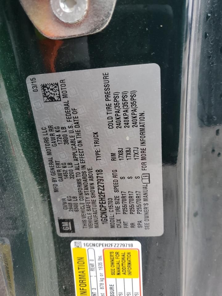 2015 Chevrolet Silverado C1500