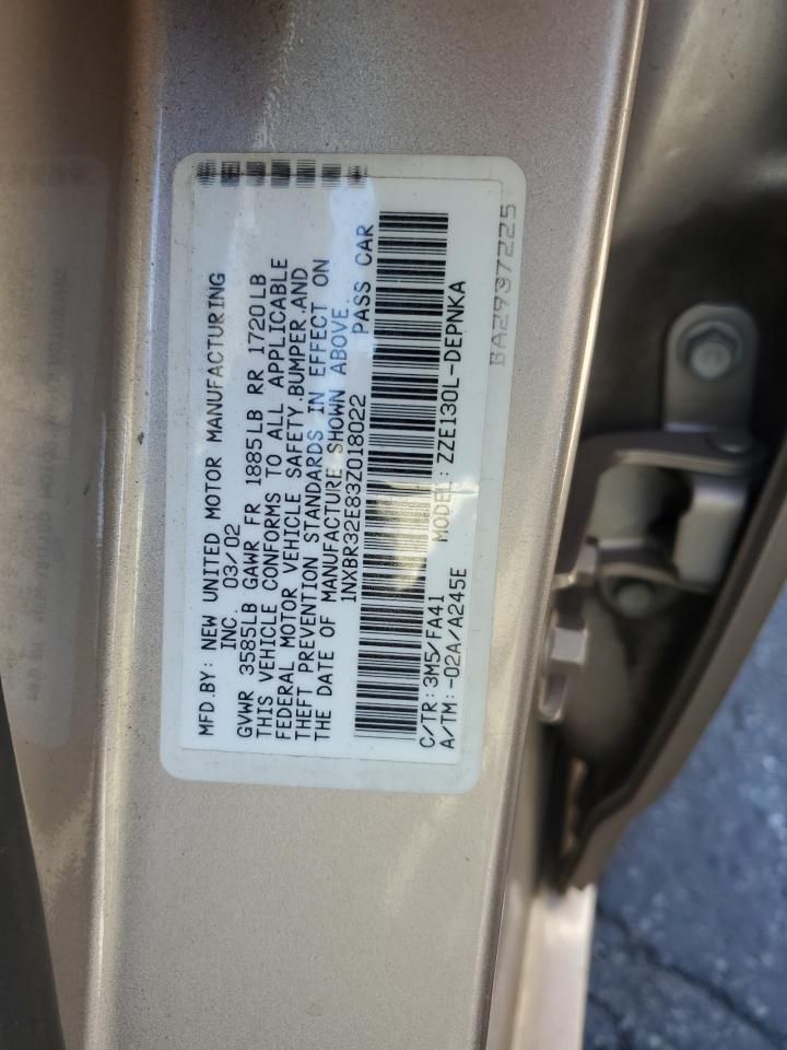 2003 Toyota Corolla ce