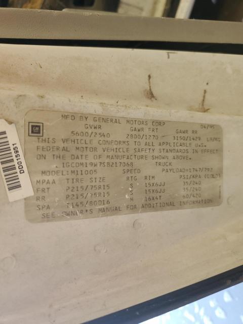 1995 Chev Rolet Astro Delivery van