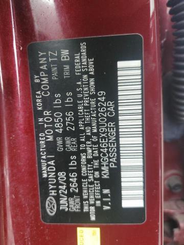 2009 Hyundai Genesis 3.8l