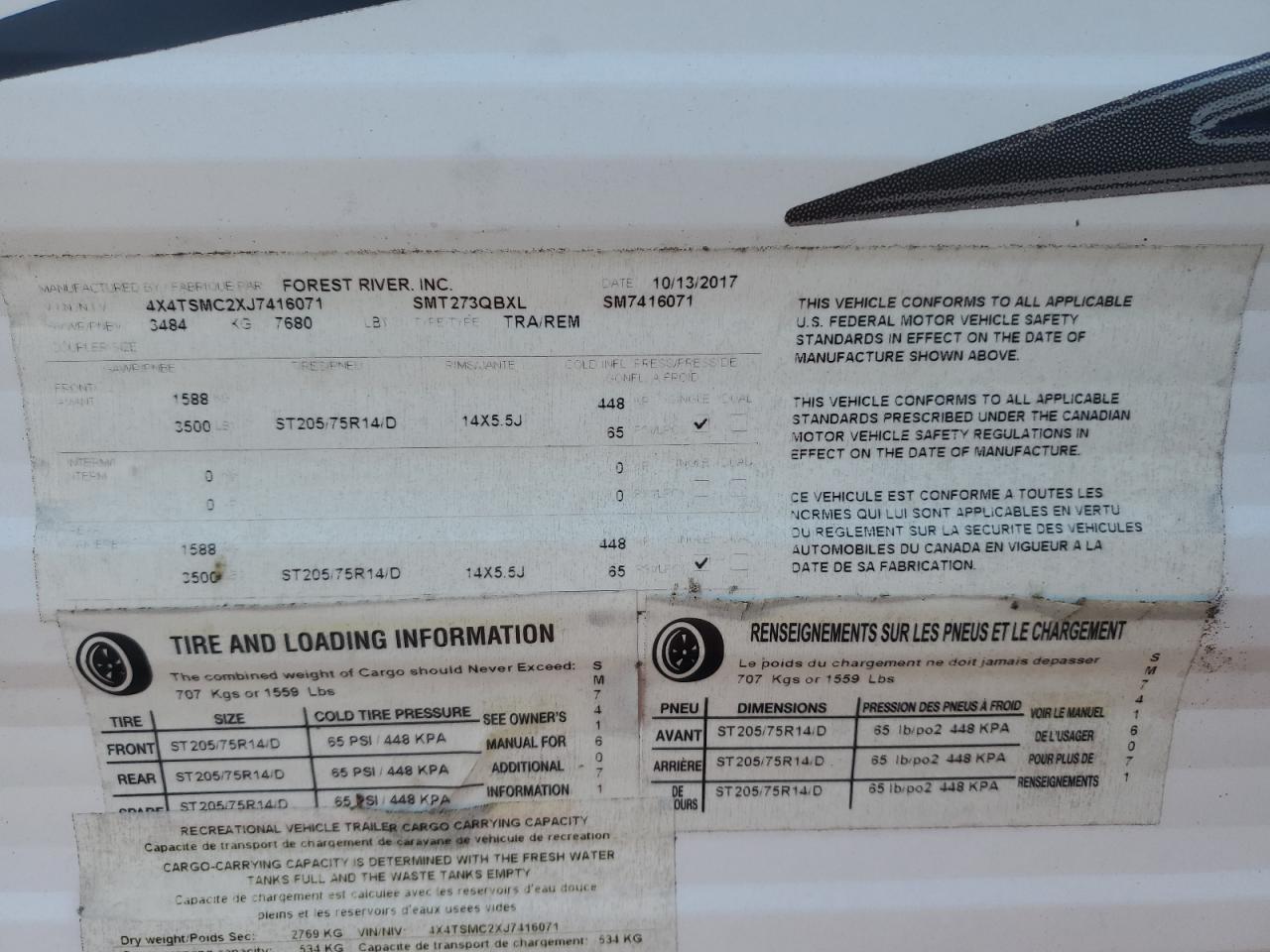 2018 Foresriver Salem Crui