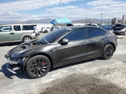 Tesla salvage cars for sale: 2023 Tesla Model 3