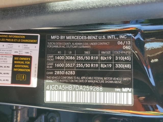 2013 Mercedes-Benz ML 350 4matic