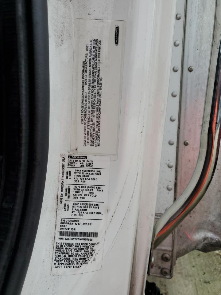 2022 Freigliner 2022 Freightliner Business Class M2 BOX Truck