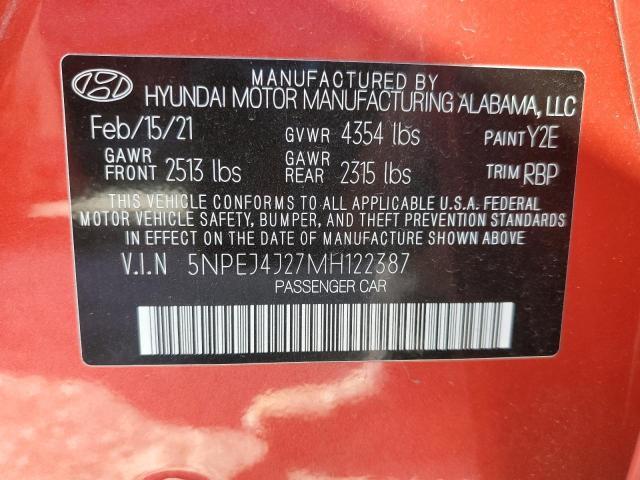 2021 Hyundai Sonata sel Plus