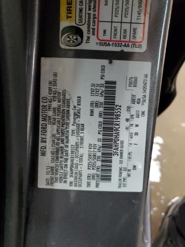 2012 Ford Fusion SE