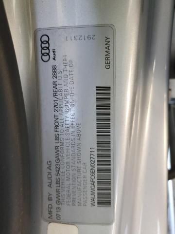 2014 Audi A7 Premium Plus