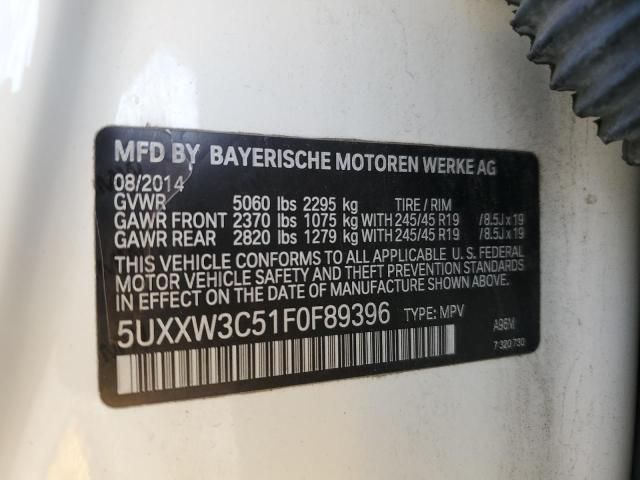 2015 BMW X4 XDRIVE28I