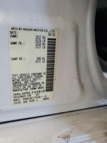 2016 Nissan Altima 2.5