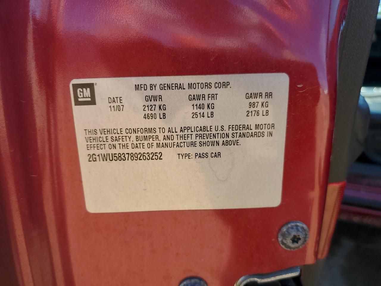 2008 Chevrolet Impala ltz