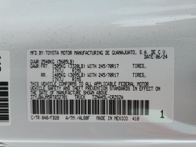2024 Toyota Tacoma SR5