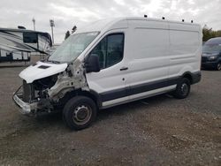 Salvage trucks for sale at Woodburn, OR auction: 2017 Ford Transit T-250