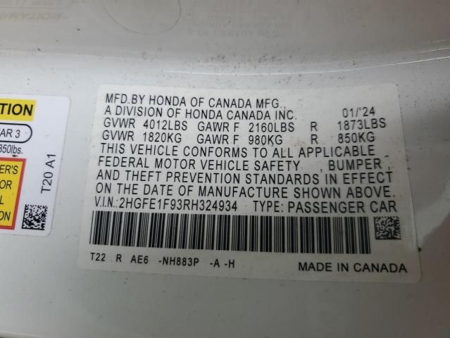 2024 Honda Civic Touring