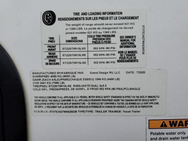 2021 Grand Design Imagine