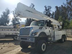 Salvage trucks for sale at Van Nuys, CA auction: 2011 International 7000 7400