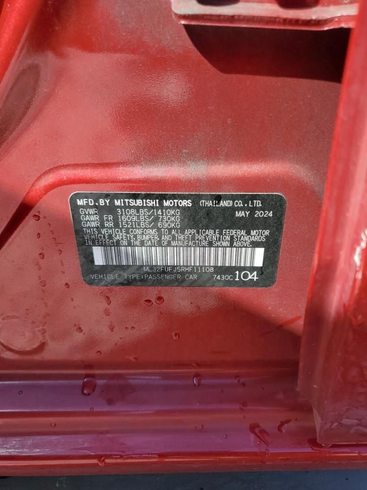 2024 Mitsubishi Mirage G4 es