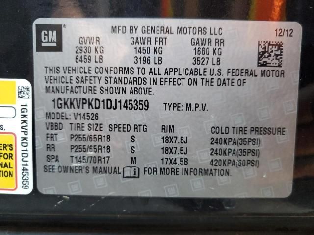 2013 GMC Acadia SLE