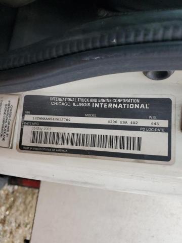 2004 International 4300 Crane Truck