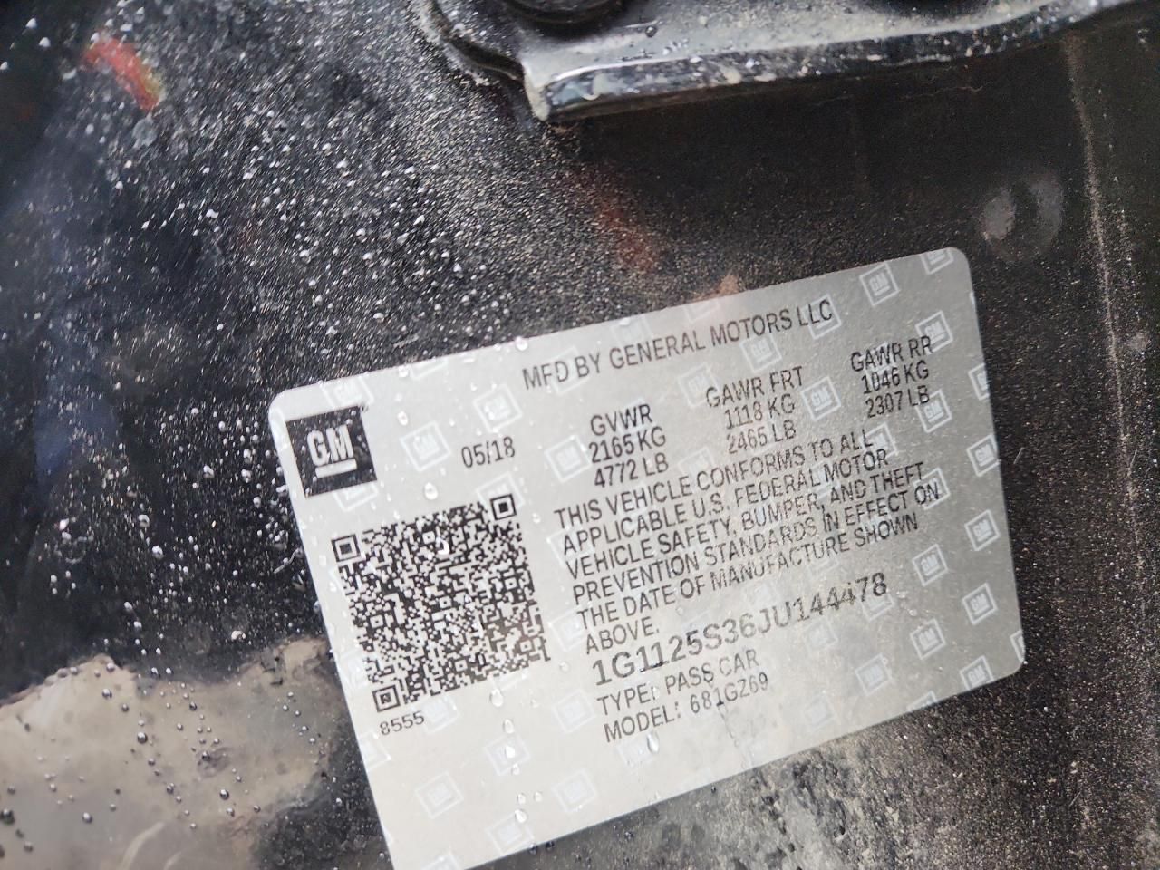 2018 Chevrolet Impala Premier