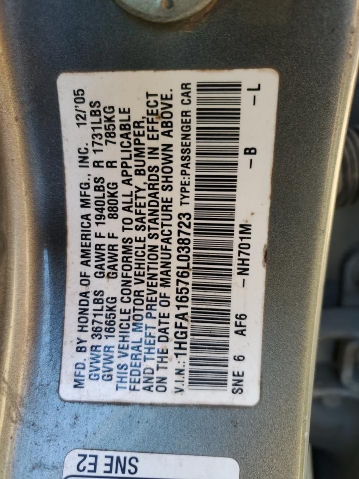 2006 Honda Civic lx