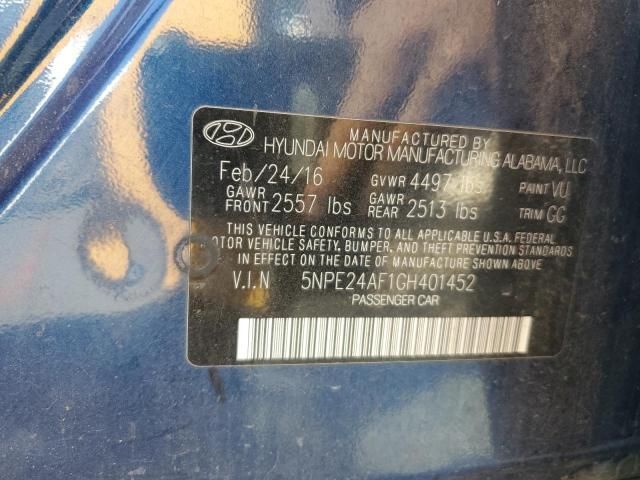 2016 Hyundai Sonata SE