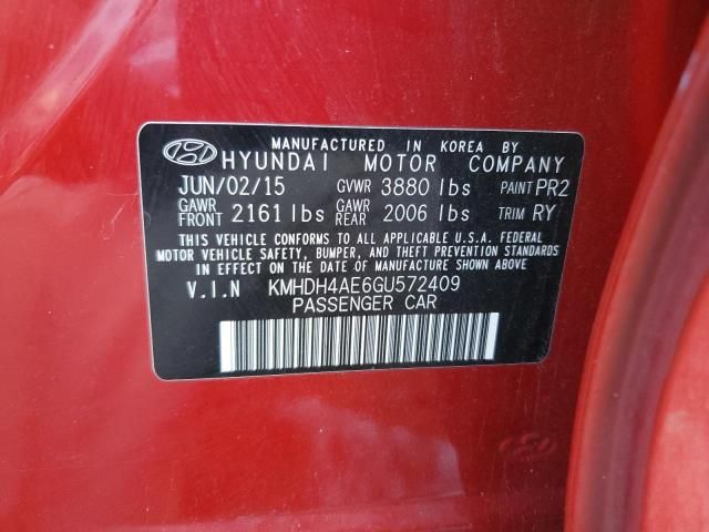 2016 Hyundai Elantra SE