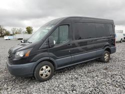 Salvage trucks for sale at Angola, NY auction: 2017 Ford Transit T-250