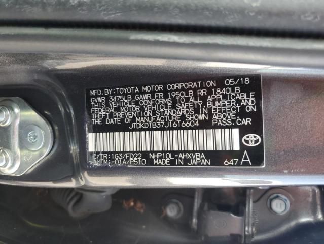 2018 Toyota Prius C