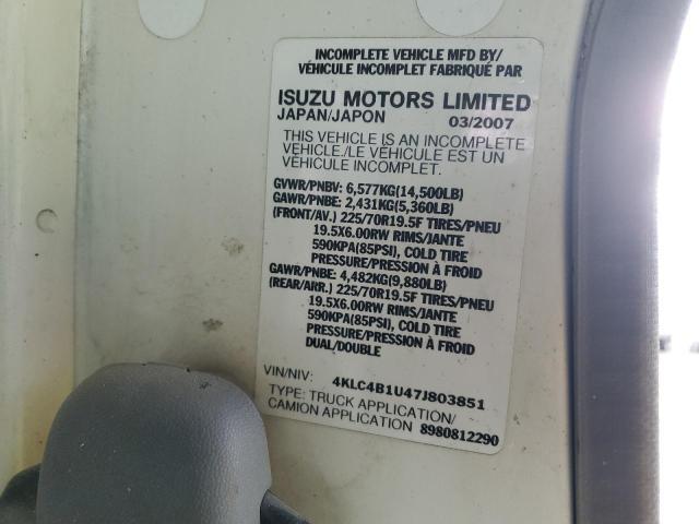 2007 Isuzu NPR Utility / Service Truck